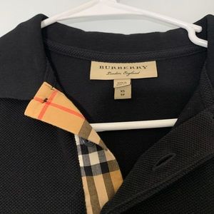 Burberry men’s polo black